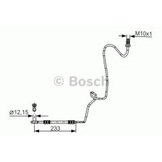 Гальмівний шланг BOSCH 1 987 481 339