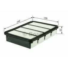 Повітряний фільтр BOSCH F 026 400 165