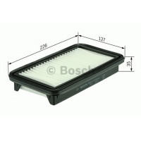 Повітряний фільтр BOSCH F 026 400 201