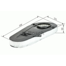 Повітряний фільтр BOSCH F 026 400 365