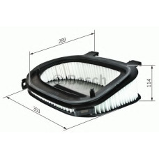 Повітряний фільтр BOSCH F 026 400 366