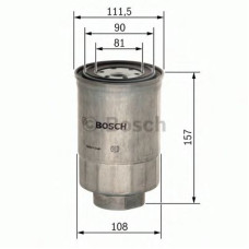 Паливний фільтр BOSCH F 026 402 025