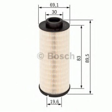 Паливний фільтр BOSCH F 026 402 047