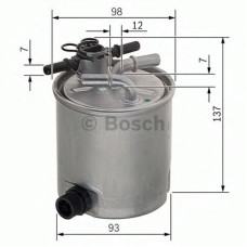 Паливний фільтр BOSCH F 026 402 096