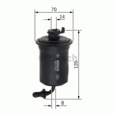 Паливний фільтр BOSCH F 026 403 757