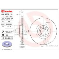 Гальмівний диск BREMBO 09.A634.11