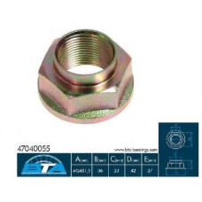 Осьова гайка BTA 47040055BTA