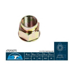 Осьова гайка BTA 470F0075BTA