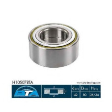 Комплект підшипника маточини колеса BTA H16005BTA