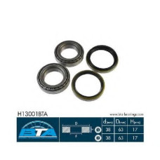 Комплект підшипника маточини колеса BTA H1F007BTA