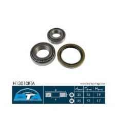 Комплект підшипника маточини колеса BTA H1F019BTA