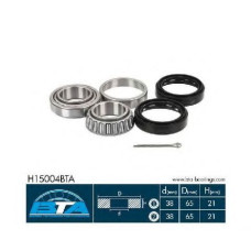 Комплект підшипника маточини колеса BTA H1G039BTA