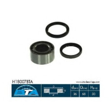 Комплект підшипника маточини колеса BTA H1R006BTA