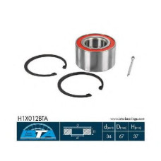 Комплект підшипника маточини колеса BTA H21040BTA