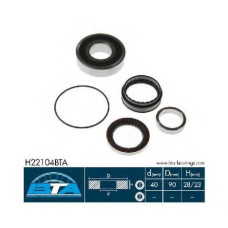 Комплект підшипника маточини колеса BTA H2A002BTA