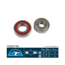 Комплект підшипника маточини колеса BTA H2G052BTA