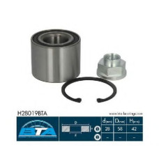 Комплект підшипника маточини колеса BTA H2M004BTA