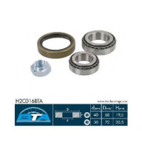 Комплект підшипника маточини колеса BTA H2V013BTA