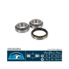 Ступиця колеса BTA H2Y001BTA