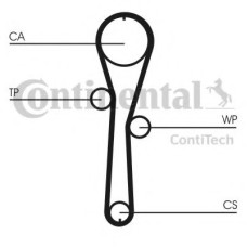Ремінь ГРМ CONTITECH CT1045