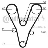 Ремінь ГРМ CONTITECH CT1085