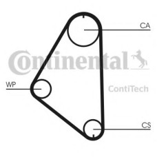 Ремінь ГРМ CONTITECH CT558
