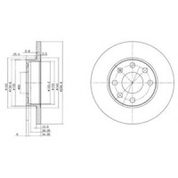 Гальмівний диск DELPHI BG2148