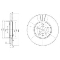 Гальмівний диск DELPHI BG2729
