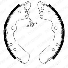 Комплект гальмівних колодок DELPHI LS1687