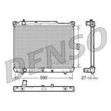 Щітка склоочисника DENSO DM-030