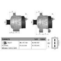 Щітка склоочисника DENSO DRA-040