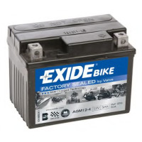 Стартерна акумуляторна батарея; Стартерна акумуляторна батарея EXIDE AGM12-4