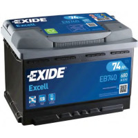 Стартерна акумуляторна батарея; Стартерна акумуляторна батарея EXIDE EB740