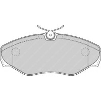 Комплект гальмівних колодок, стоянкова гальмівна система FERODO FSB4026