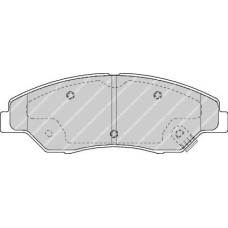 Комплект гальмівних колодок, стоянкова гальмівна система FERODO FSB4054