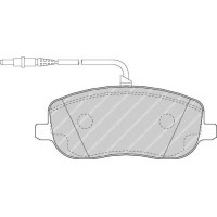 Комплект гальмівних колодок, стоянкова гальмівна система FERODO FSB4067