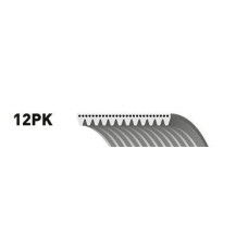Полікліновий ремінь GATES 12PK717