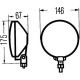 Проблесковий маячок HELLA 2RL 008 061-111