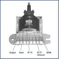 Комутатор, система запалювання HUCO 138077
