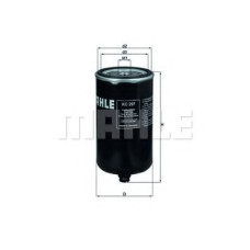 Паливний фільтр KNECHT KC 256D