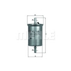 Паливний фільтр KNECHT KL 156/3