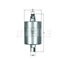 Паливний фільтр KNECHT KL 160/1