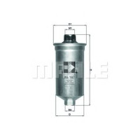 Паливний фільтр KNECHT KL 176/6D