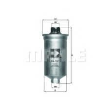 Паливний фільтр KNECHT KL 176/6D