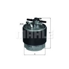 Паливний фільтр KNECHT KL 432