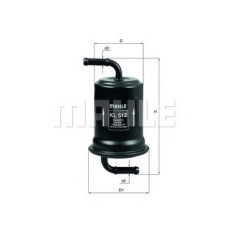 Паливний фільтр KNECHT KL 490/1D