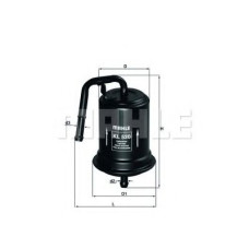 Паливний фільтр KNECHT KL 510