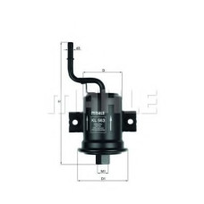Паливний фільтр KNECHT KL 558