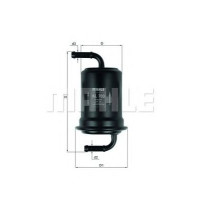 Паливний фільтр KNECHT KL 596