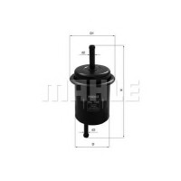 Паливний фільтр KNECHT KL 599
